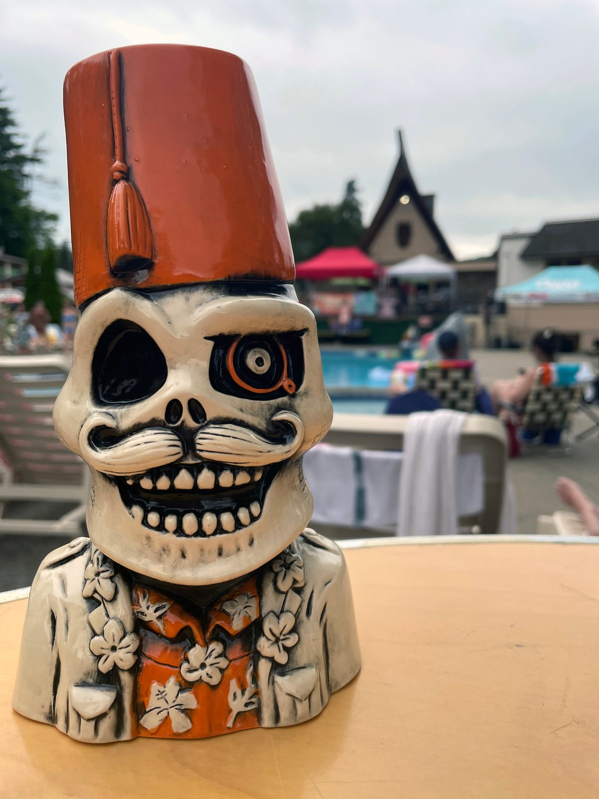 ☆coconuts☆☆ Colonel Coconut Tiki Mug - Original Orange | Colonel Coconut